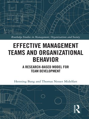 cover image of Effective Management Teams and Organizational Behavior